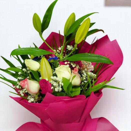 A Lively Blossom Bouquet