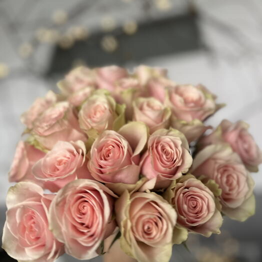 20 rosas melocoton