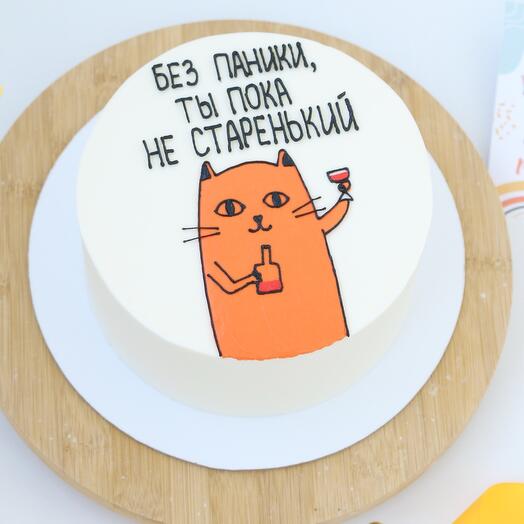 Торт с котом