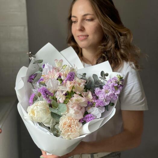 Букет лавандовый