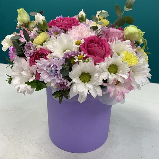 Flowers in a box