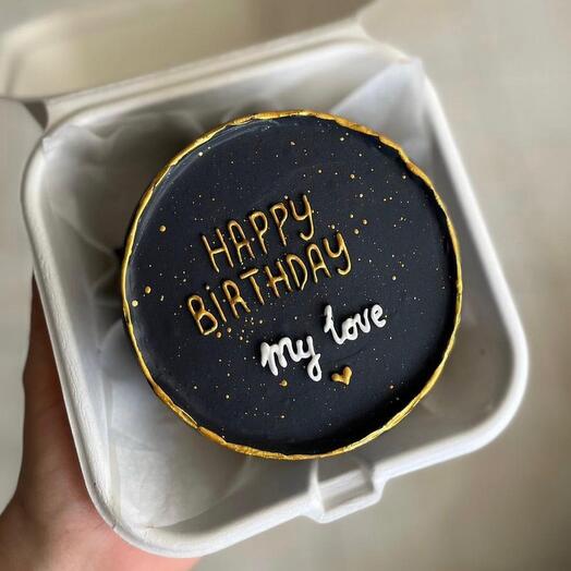 Бенто торт "happy birthday my love"