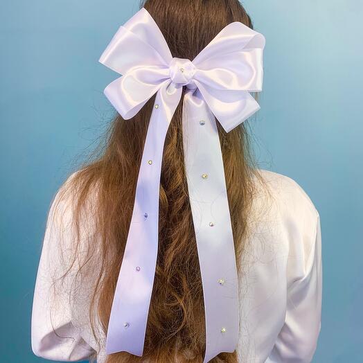 БАНТ ШКОЛЬНЫЙ 🎀  📚 резинка для волос РУЧНАЯ РАБОТА «Школьный звонок"