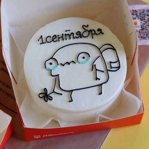 Бенто-торт «1 сентября»