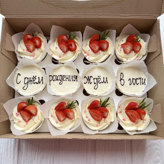 Капкейки 12 шт