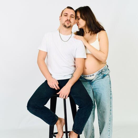 Фотосессия беременности без фотографа с зеркалом и пультом в студии автопортрета 100 минут электронный сертификат