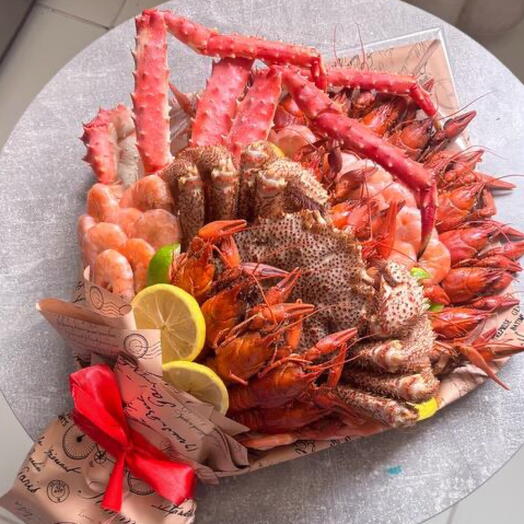 Букет из морепродуктов Морской вкус