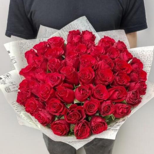 51 red roses