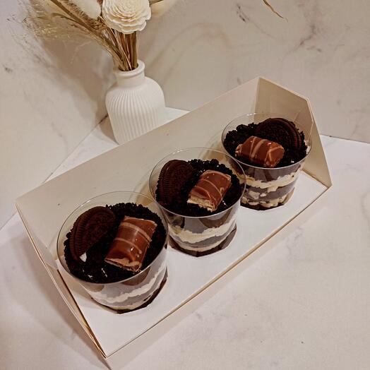 Трайфлы Орео 3 шт в подарок маме/ жене/ девушке