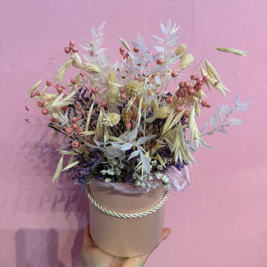 Caixa de flores secas 07