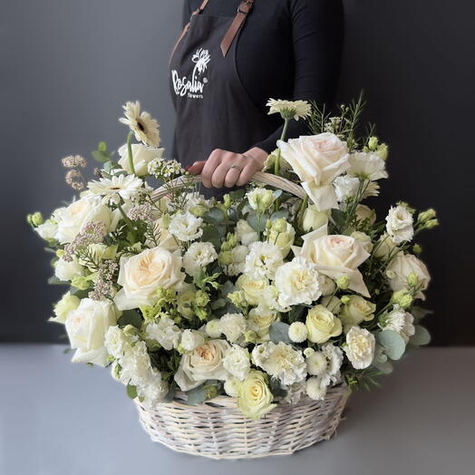 Корзина цветов 42
