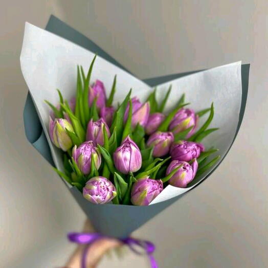 Тюльпан 15 лаванда