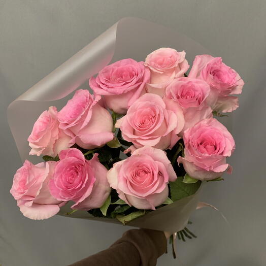 11 розовых роз Мандала💖