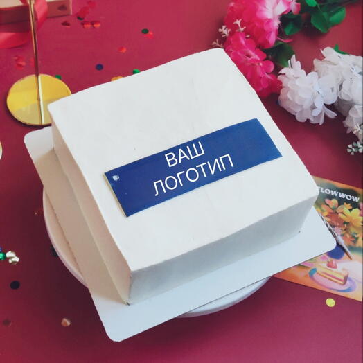 Фирменный торт с вашим логотипом — для компании, клиентов и партнёров