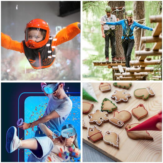 Подарочный сертификат «Отрывайся не по-детски!» 20 в 1