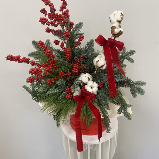 Flowerbox zimowy (rozmiar M)