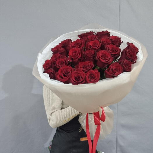 Красные голландские розы 🌹 🌹 🌹