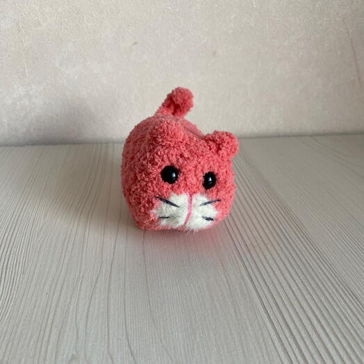 Котик вязаный