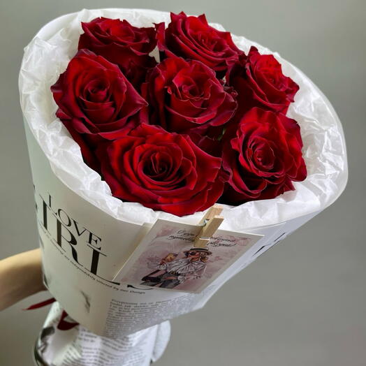 Monobloque de rosas francesas