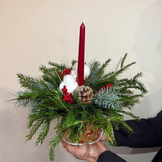 Новогодняя мини-композиция