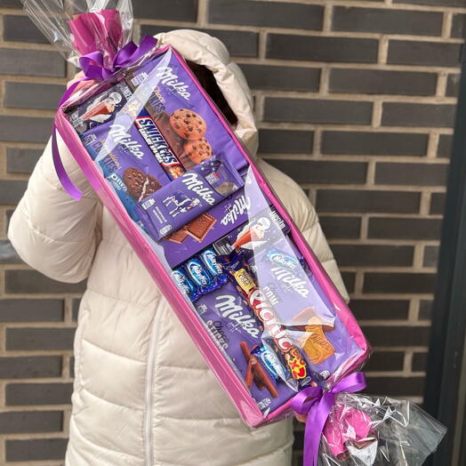 Большая конфета milka размер М (60см)