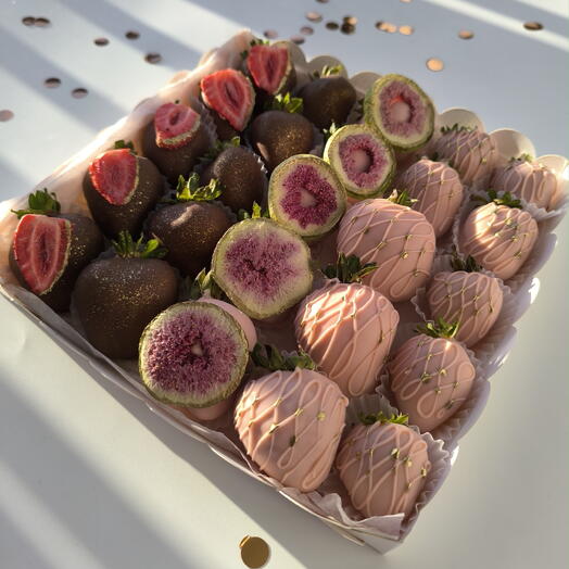 Клубника в шоколаде для любимой девушки 25 шт