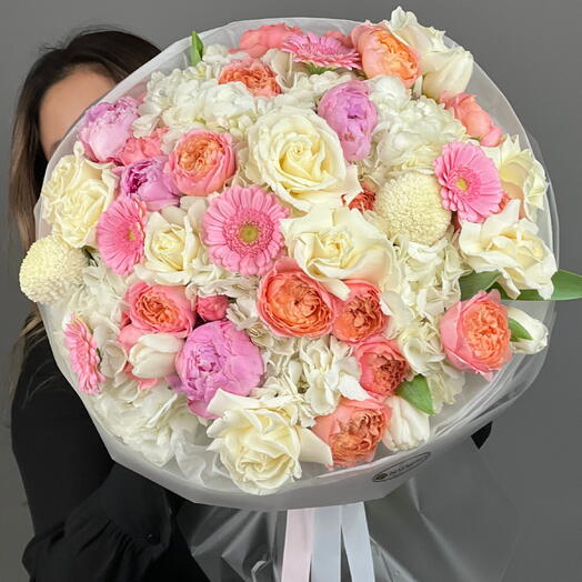 Цветы Букет Art Flowers Нежный акцент