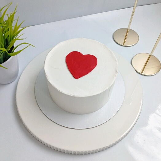 Торт с сердцем