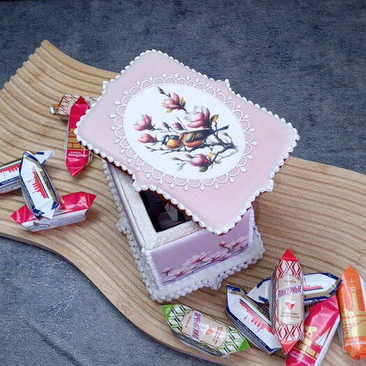 Пряничная шкатулка Магнолия