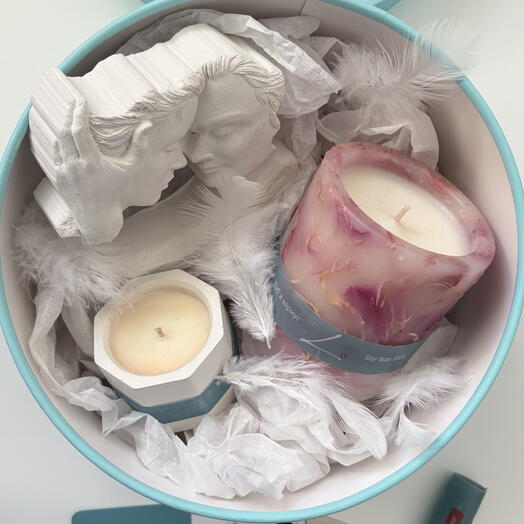 Подарочный набор свечей 9