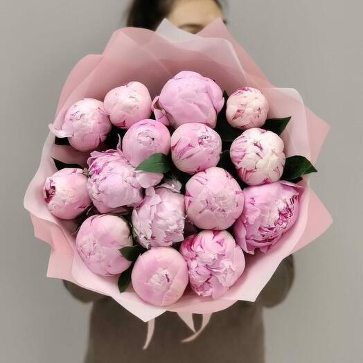 15 ароматных пионов Сара Бернар 🩷 (0006) peony