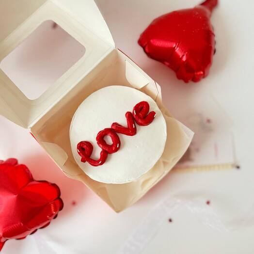 Бенто торт валентинка для парня / девушки | Бенто к 14 февраля