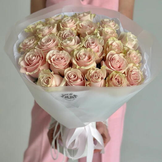 "25 pink roses Pink Mondial" 188