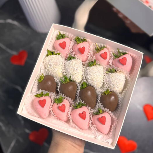 Клубника в шоколаде мелкие ягоды