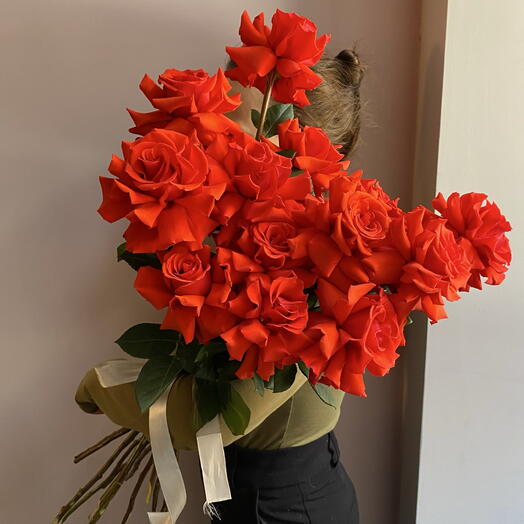 До скорой встречи (французская роза Нина 15шт)