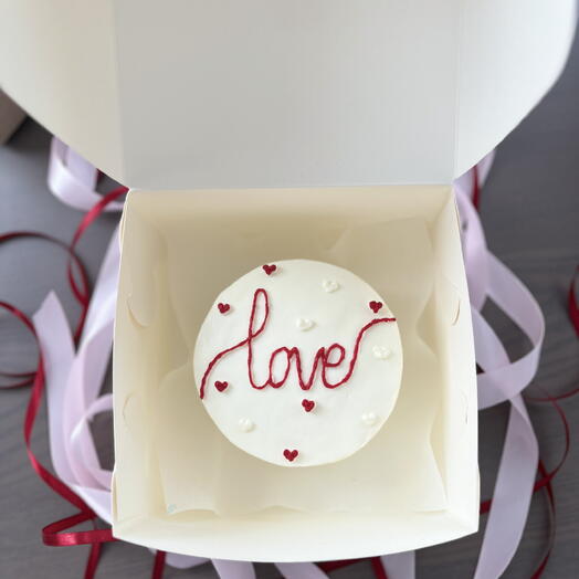 Бенто торт love