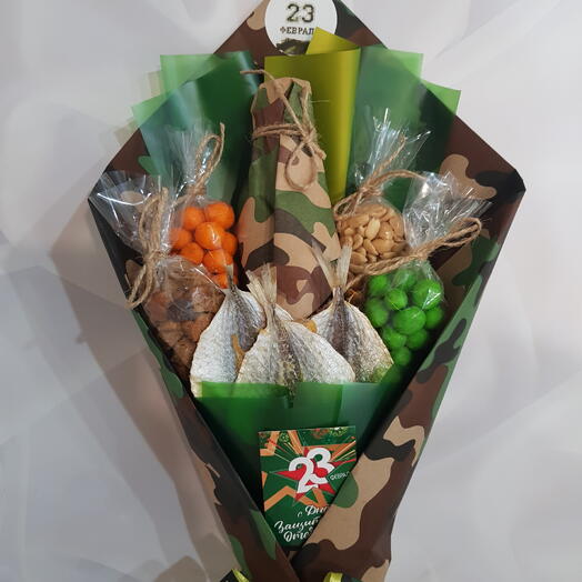 Букет к 23 февраля