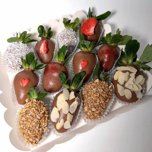 Клубника в шоколаде набор