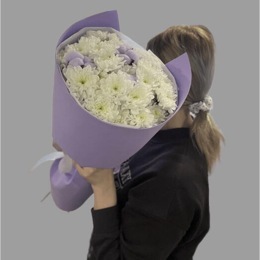 Букет для нее 💜 сиреневый