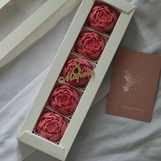 Шоколадные пионы 8 марта *1