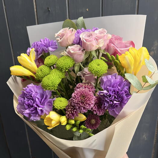 Bouquet Eleganza in Lilla