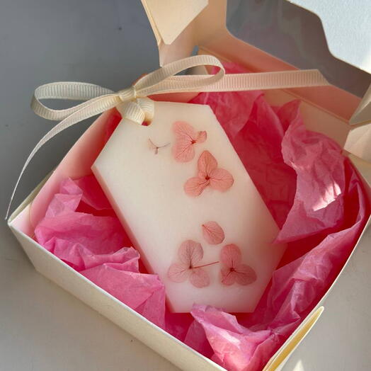 Аромасаше 1 шт. "Букет роз", соевый воск, ручная работа