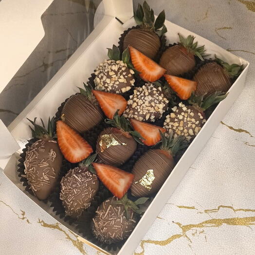 Клубника в шоколаде "Прекрасный день"🍓
