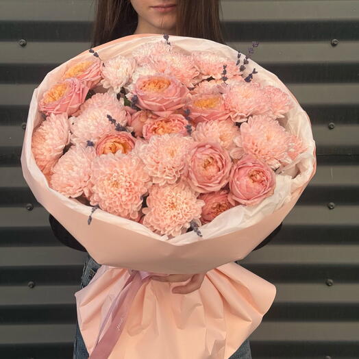 Букет «Персиковое наслаждение»🥰