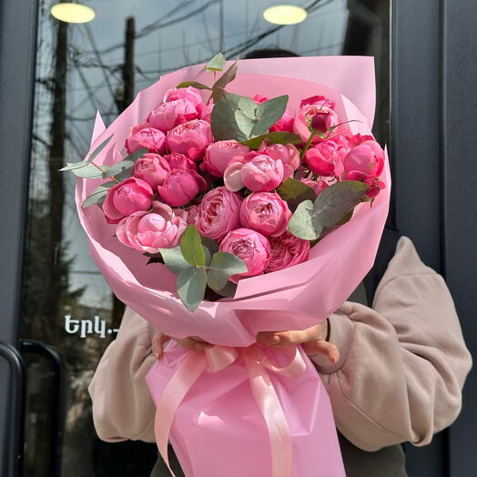 Букет пионовидных роз 💗💗💗