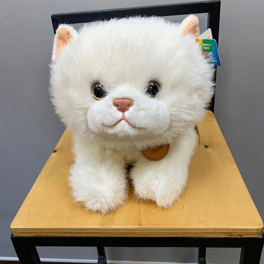 Игрушка котик Снежок