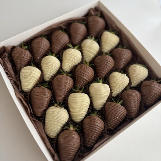 Fresas cubiertas de chocolate Max