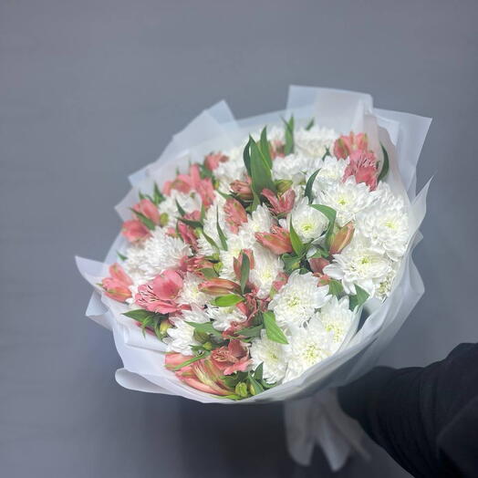 Хризантема Алтай, Альстромерия