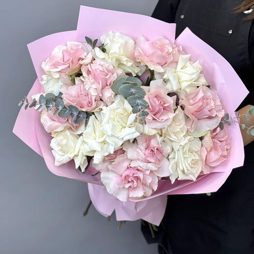 Букет из нужных французских роз🌸
