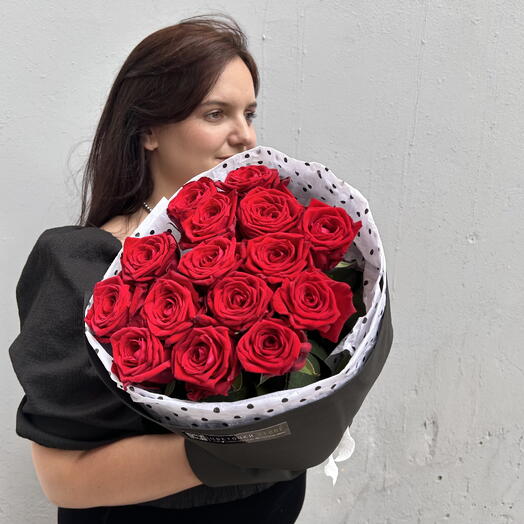 Букет красных роз «Идеальный выбор»🌹😍